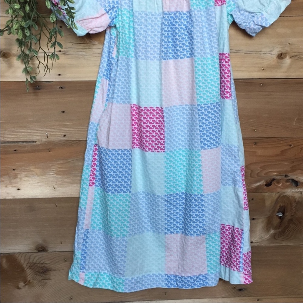 Vineyard Vines Patchwork Off The Shoulder Whale - image 7